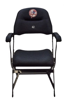 Mariano Rivera 2013 Game Used Chair From New York Yankees Clubhouse